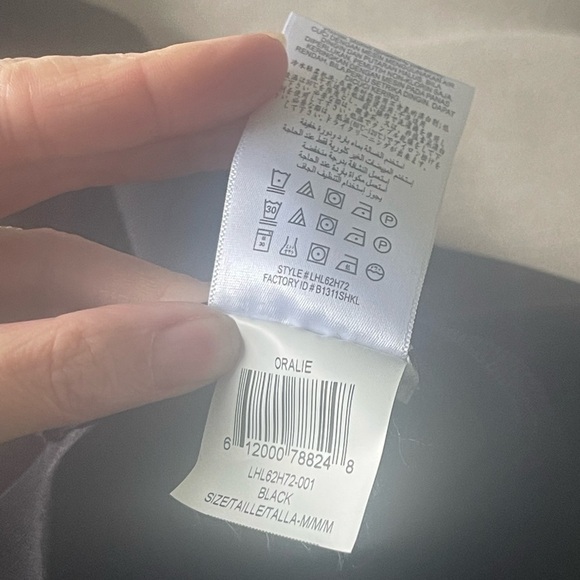 NEW BCBGMAXAZRIA Oralie Cutout Back Dress Black Bandage Style Mini Medium - Picture 9 of 10